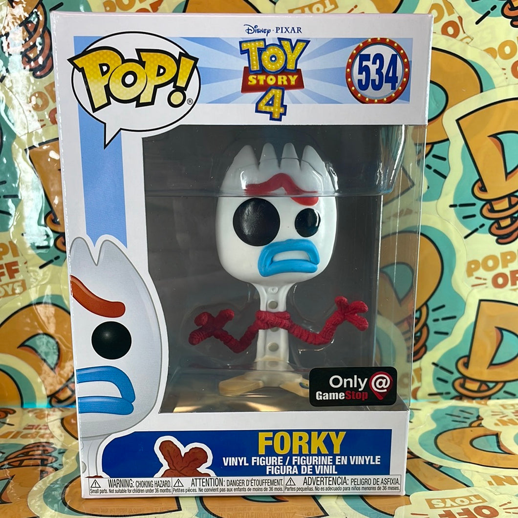 Pop! Disney: Toy Story 4- Forky (GameStop Exclusive)