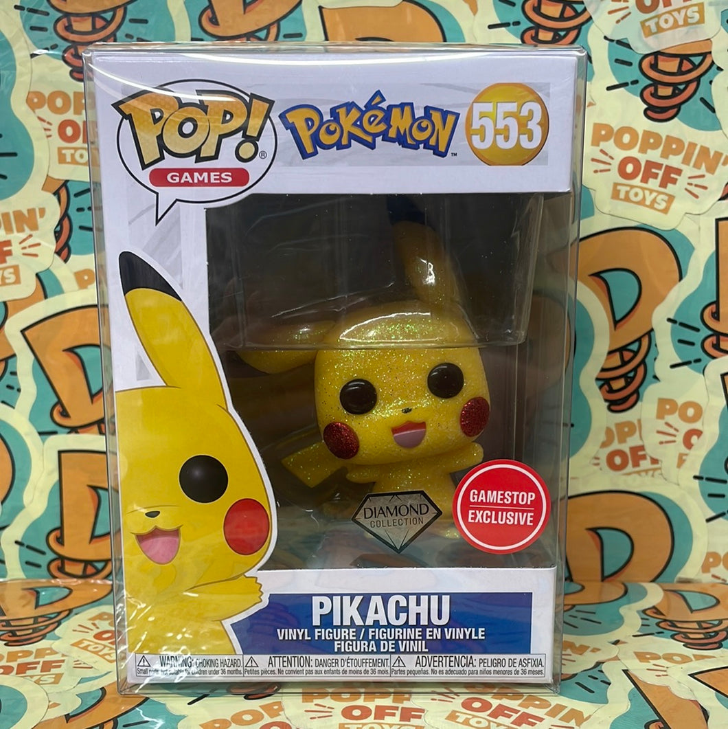 Pop! Games: Pikachu (Diamond) (GameStop Exclusive) 553