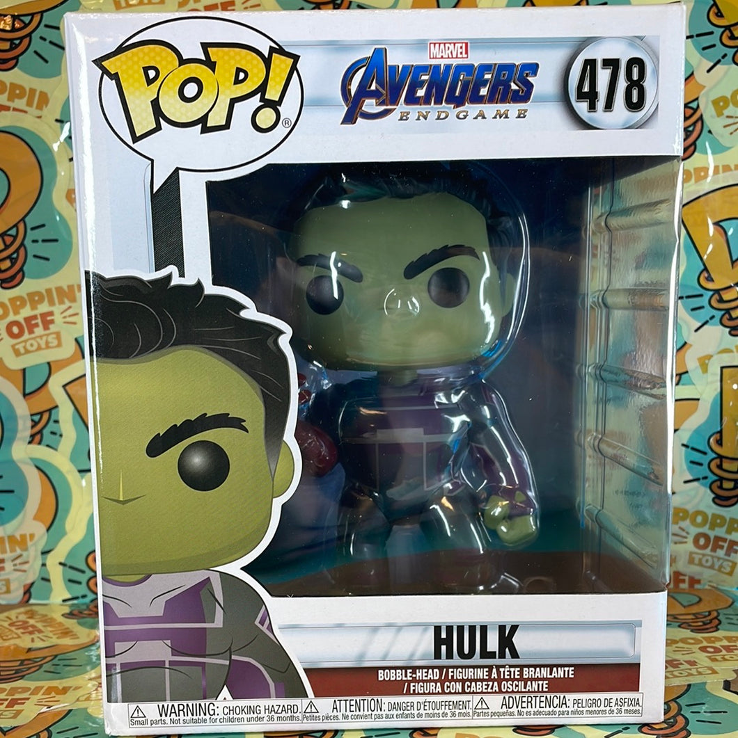 Pop! Marvel: Avengers Endgame -Hulk 478 – Poppin' Off Toys