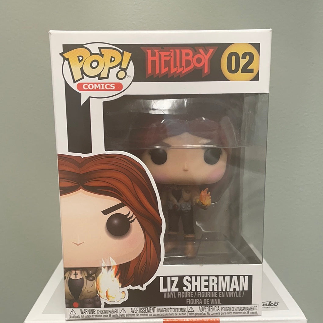 Pop! Comics - Hellboy: Liz Sherman(In Stock) Vinyl Figure