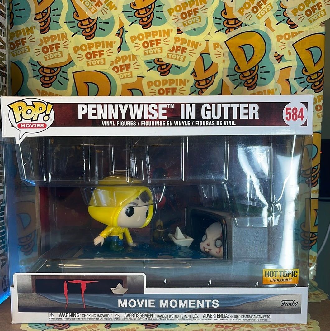 Pop! Movies - Pennywise in Gutter : Hot Topic Exclusive