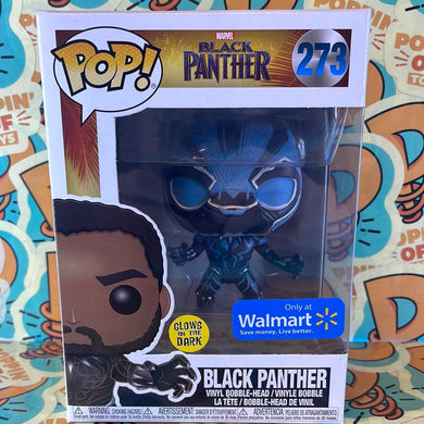 Pop! Marvel: Black Panther -Black Panther (GITD) (Walmart Exclusive) 273