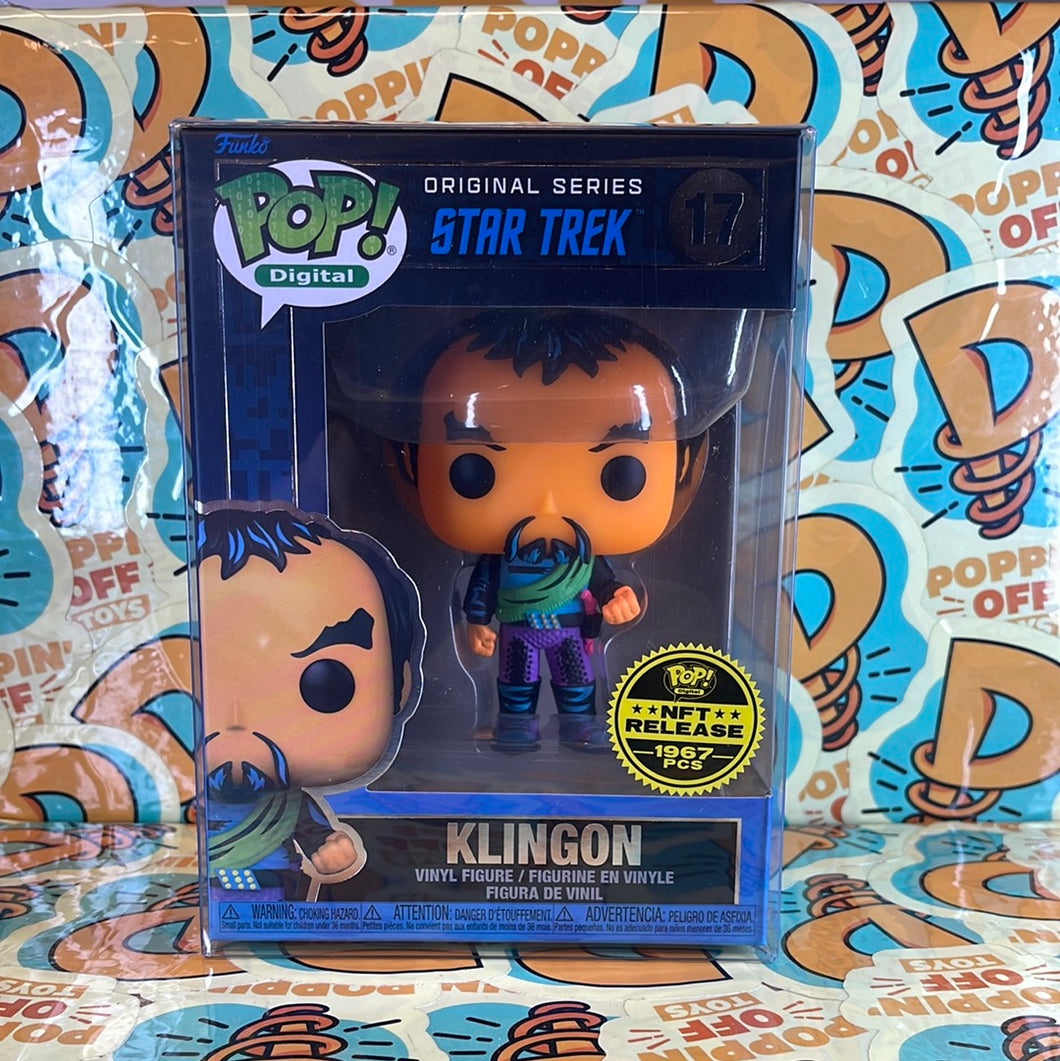Pop! Digital: Star Trek NFT - Klingon (Blacklight)