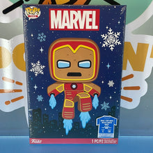 Pop! Tees: Marvel -Gingerbread Iron Man