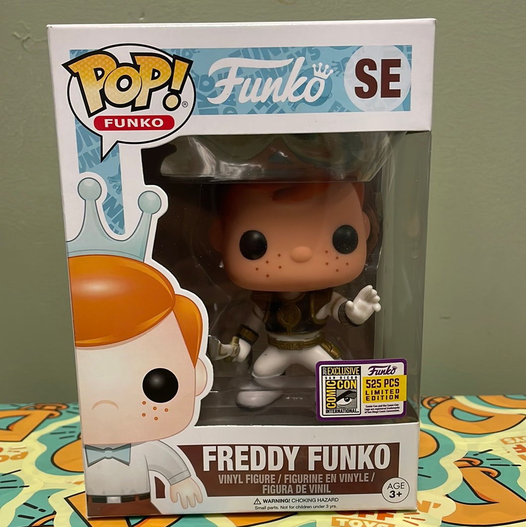 Pop! Funko: Freddy Funko - White Ranger (SDCC)