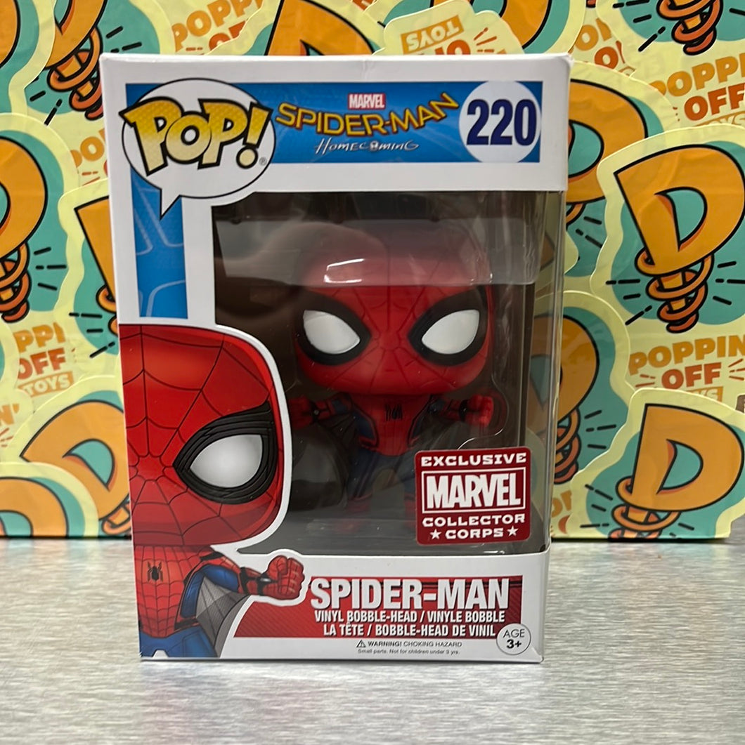 Pop! Marvel: Spider-man Homecoming - SPIDER-MAN (Winged Suit, Collector Corps)