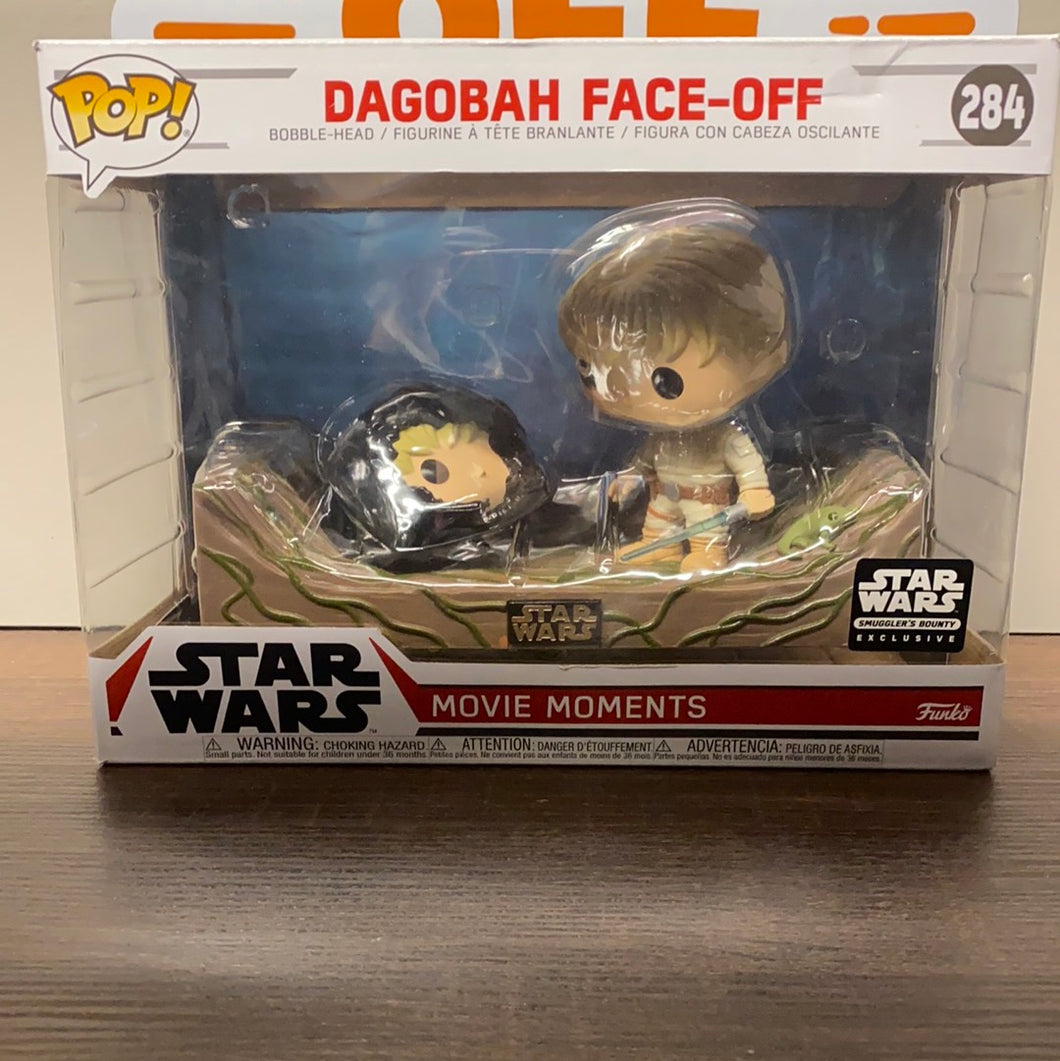 Pop! Star Wars Moment: Dagobah Face-Off (DAMAGED)