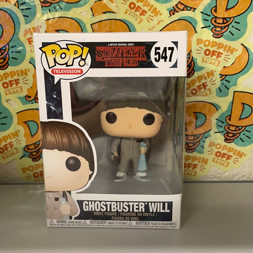 Pop! Television: Stranger Things - Ghostbuster Will