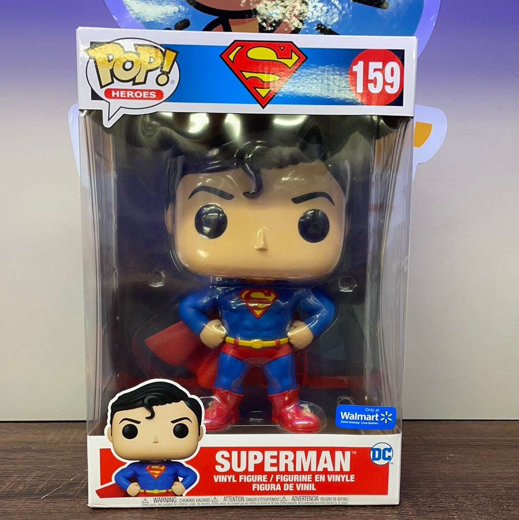 Pop! Heroes: Superman 10” (Walmart)
