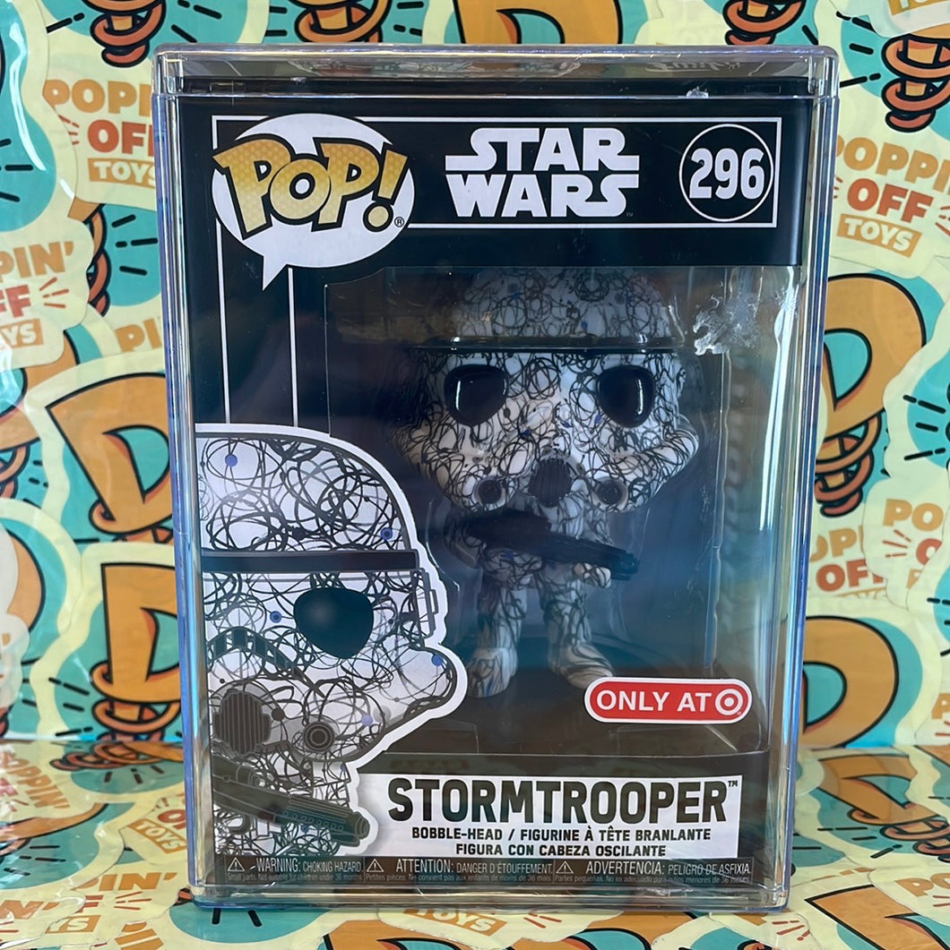 Pop! Star Wars: Art Series -Stormtrooper (Target Exclusive) 296