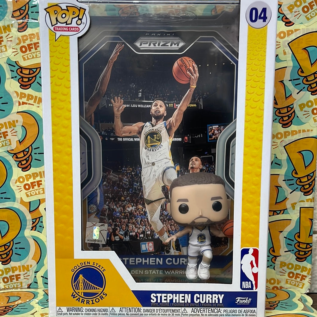 Pop! NBA Trading Cards- Stephen Curry (In Stock)