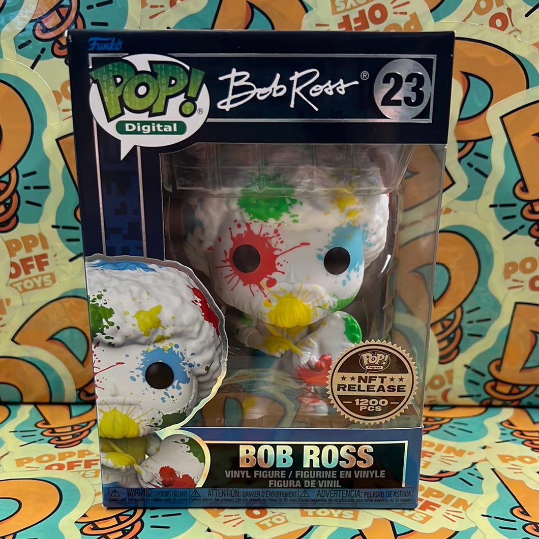 Pop! Digital: Bob Ross NFT - Bob Ross Palette (Splatter) 23