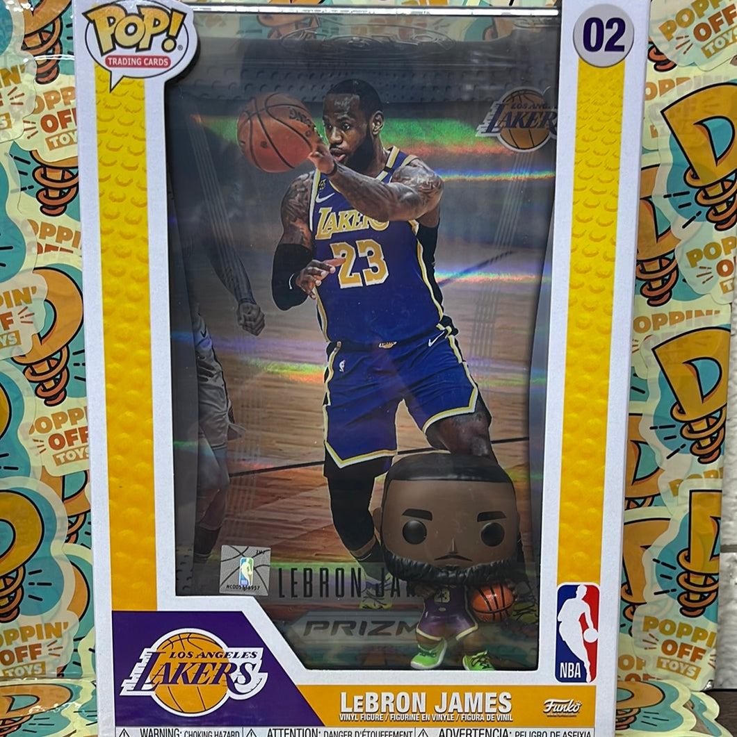 Pop! NBA Trading Cards- LeBron James (In Stock)