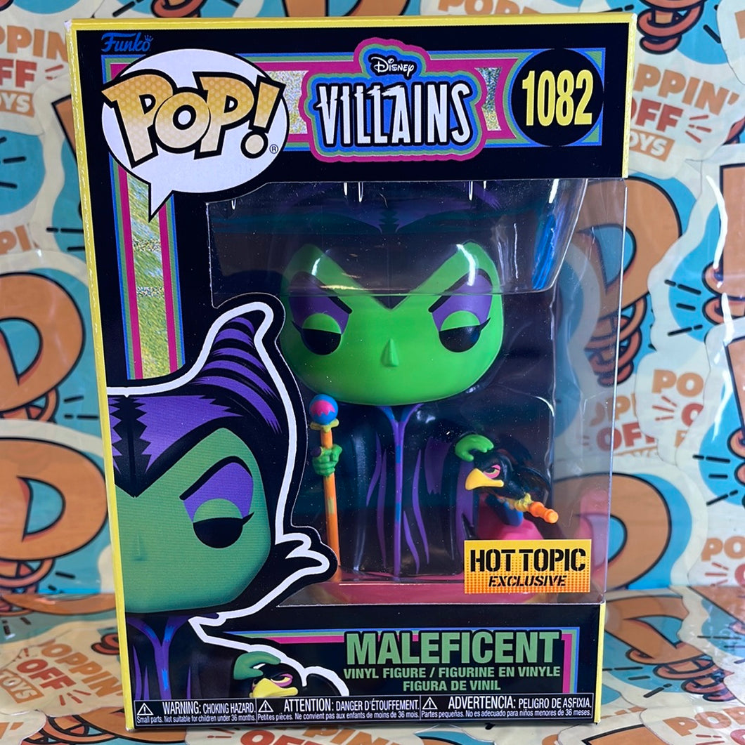 Pop! Disney: Villians -Maleficent (Blacklight) (Hot Topic Exclusive) 1082