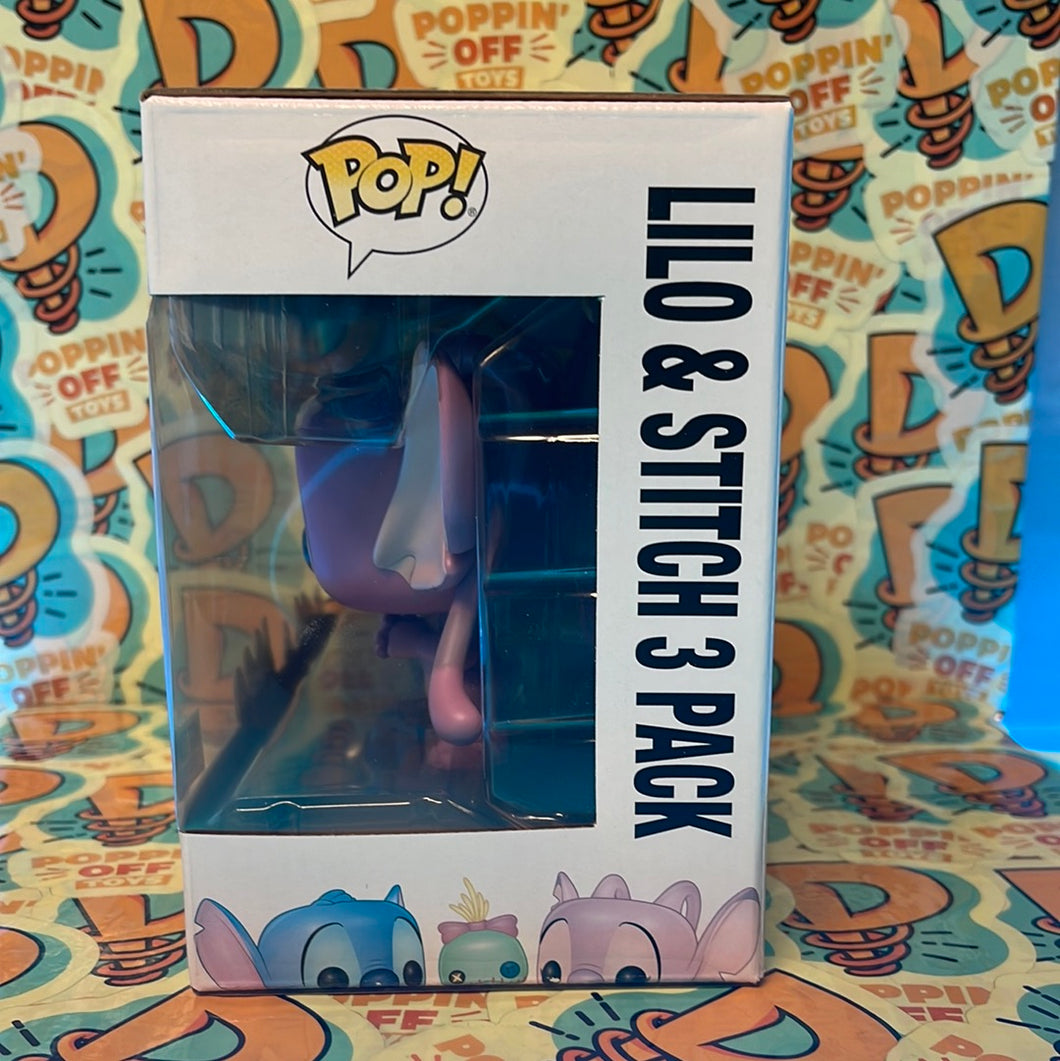 Stitch, Scrump & Angel Pack de 3 Figurines Funko Pop