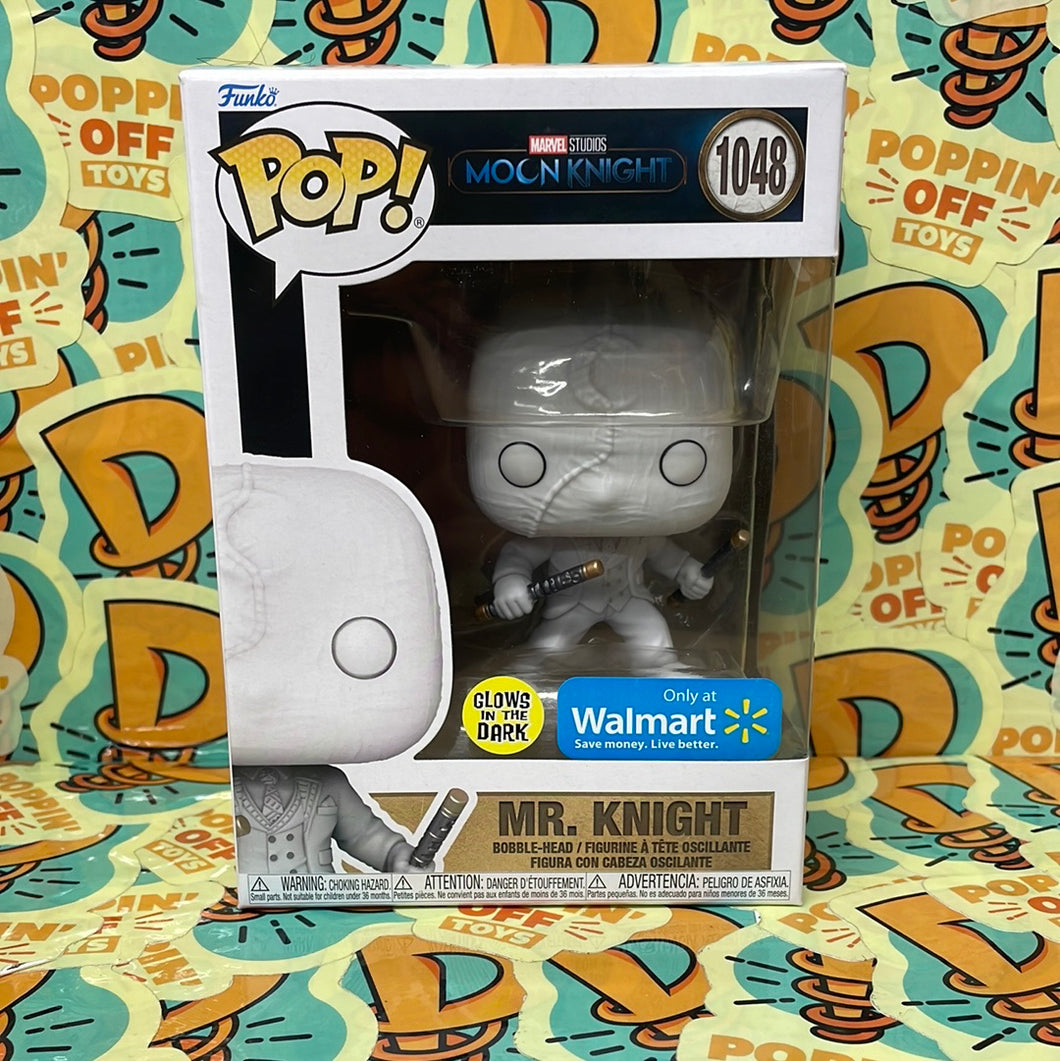 Pop! Marvel: Moon Knight -Mr. Knight (Walmart Exclusive) (GITD) 1048