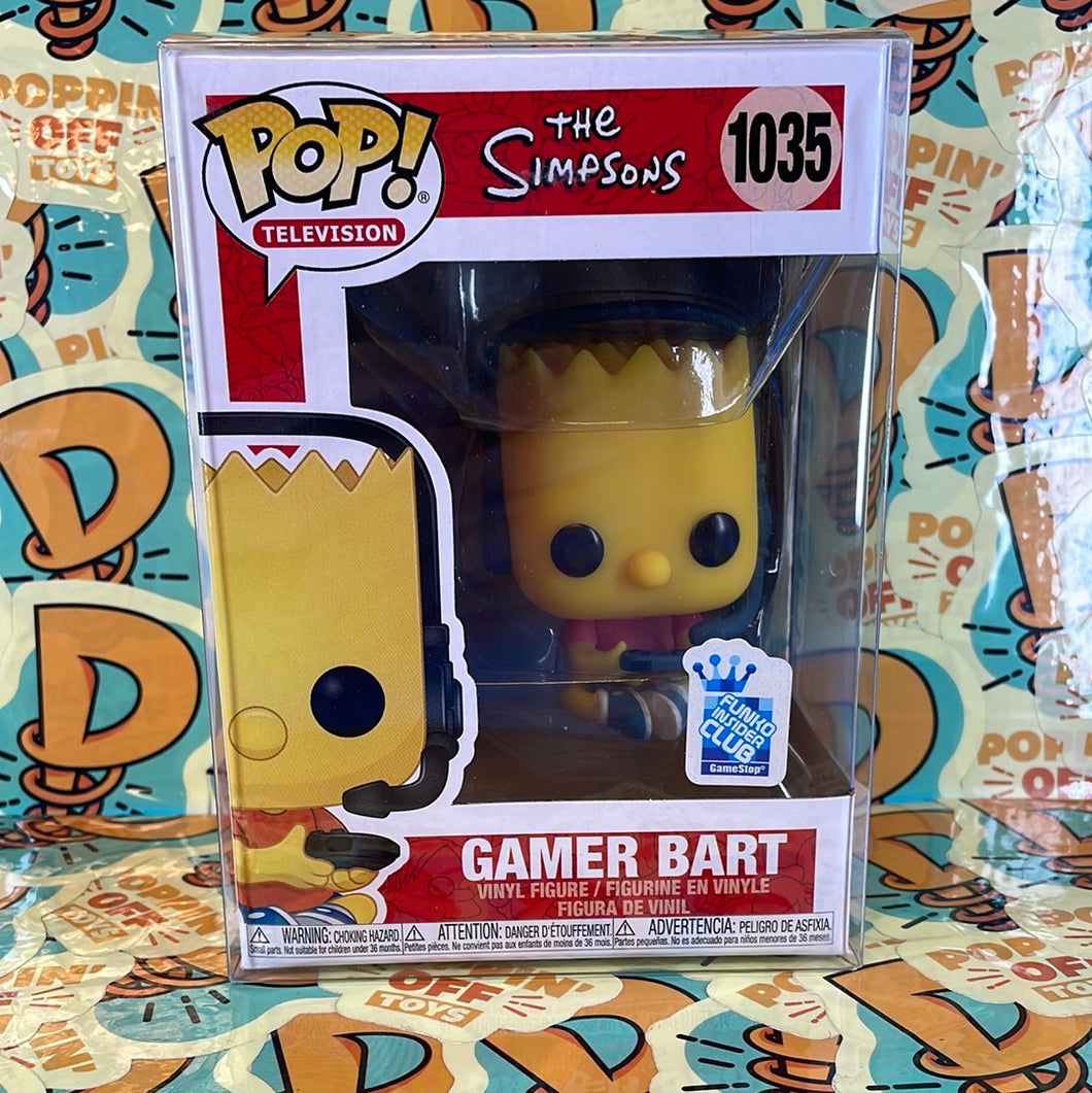 Pop! Television: The Simpsons - Gamer Bart (GameStop)