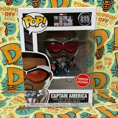 Pop! Marvel: The Falcon and The Winter Soldier -Captain America  (GameStop Exclusive) 819