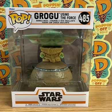 Pop! Deluxe Mandalorian - Grogu Using The Force (SFX)