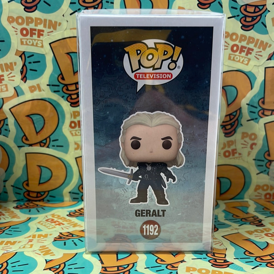 Funko Pop! TV - The Witcher - Geralt (Chase) (Damaged)