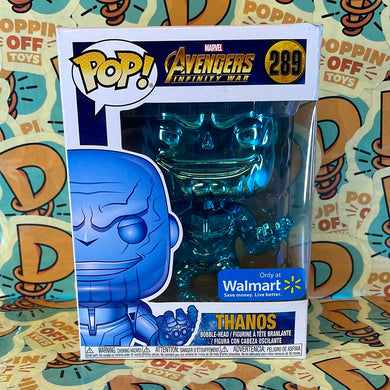 Pop! Marvel: Avengers Infinity War -Thanos (Blue Chrome) (Walmart Exclusive) 289