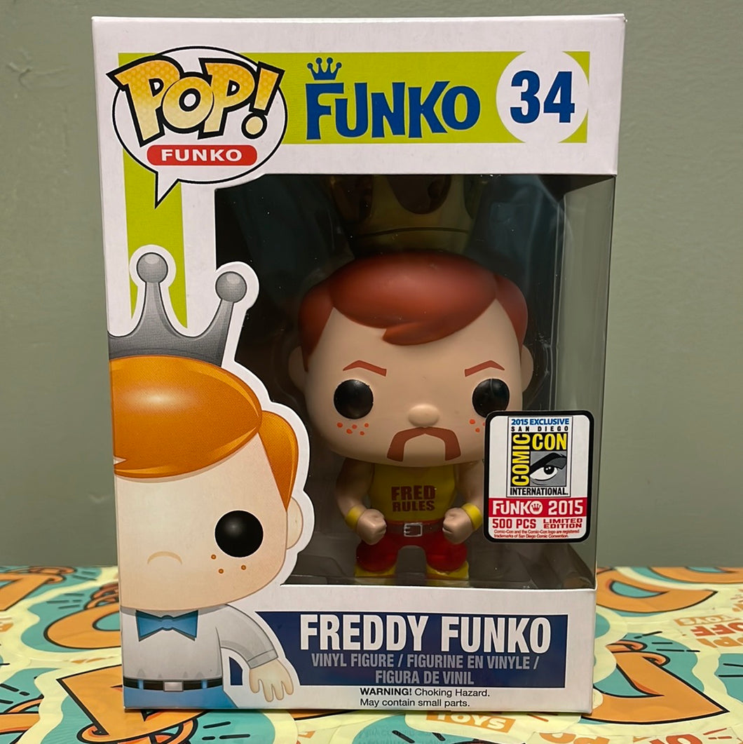 Pop! Funko: Freddy Funko - Hulk Hogan (SDCC)