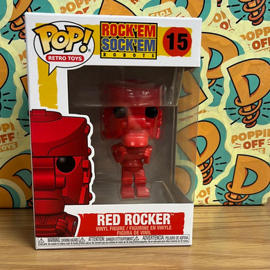 Pop! Retro Toys: Rock‘Em Sock’Em Robots - Red Rocker