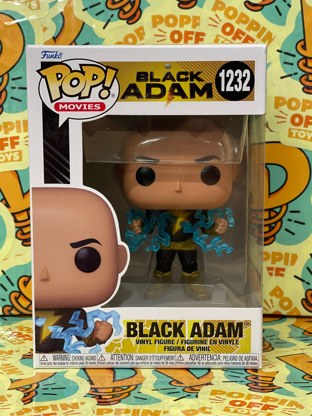 Pop! DC Movies: Black Adam w/Lightning