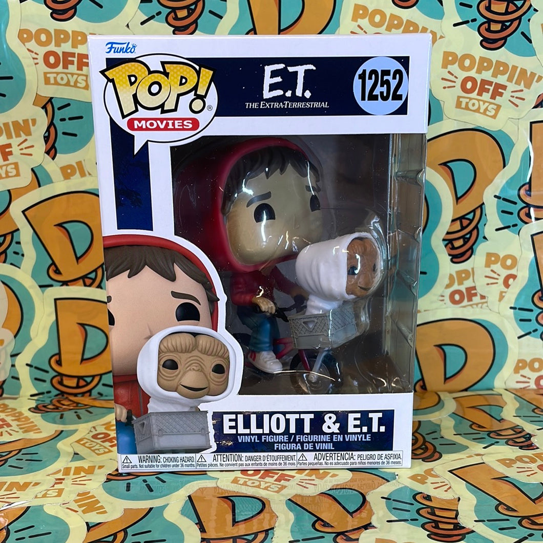 Pop! Movies: E.T. The Extra Terrestrial-Elliott & E.T. 1252