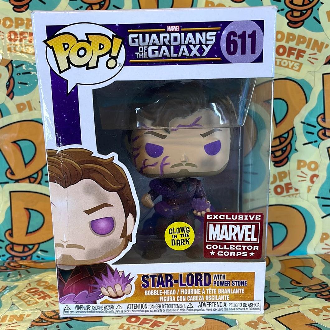 Guardians of the Galaxy - Star Lord with Power Stone - POP! MARVEL