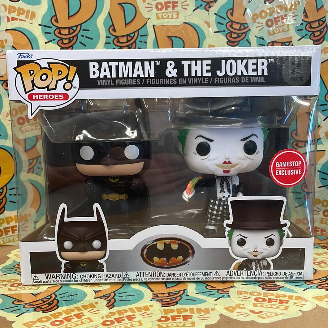 Pop! Heroes: Batman & The Joker (GameStop Exclusive) (2-Pack)