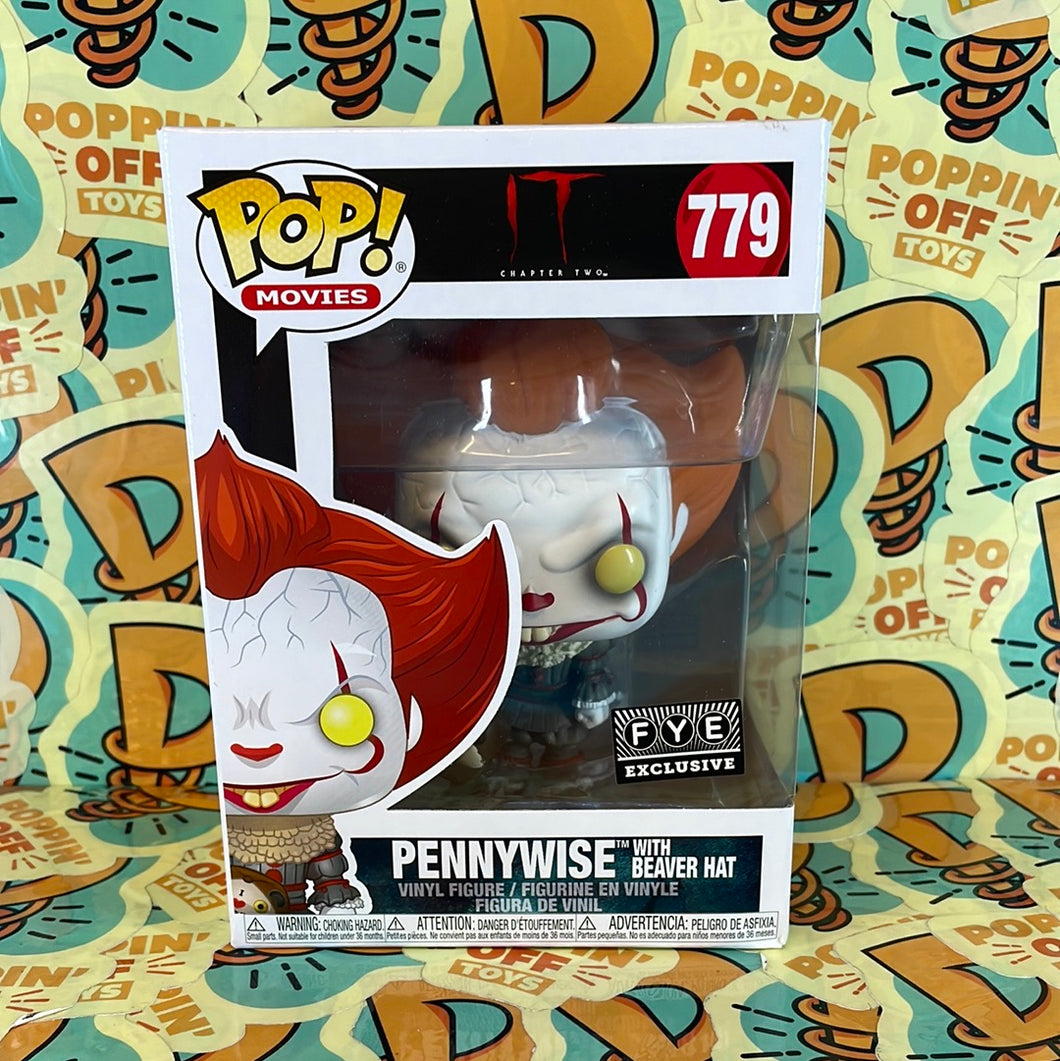 Pop! Movies: IT Chapter Two- Pennywise w/ Beaver Hat (FYE Exclusive) 779