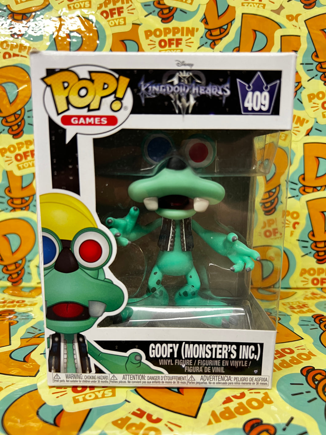 Pop! Disney: Kingdom Hearts - Goofy (Monster’s Inc.)