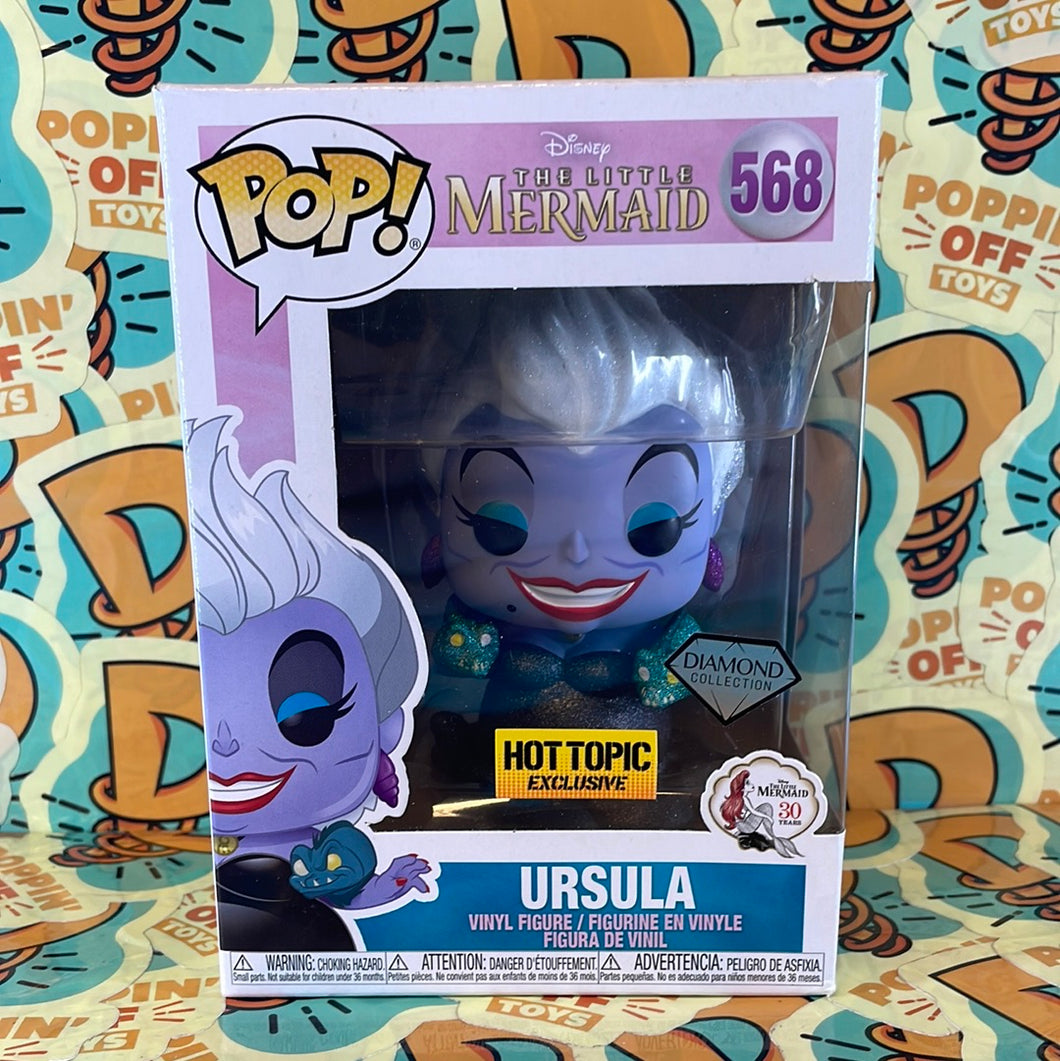 Pop! Disney: The Little Mermaid -Ursula (Hot Topic Exclusive) (Diamond  Collection) 568