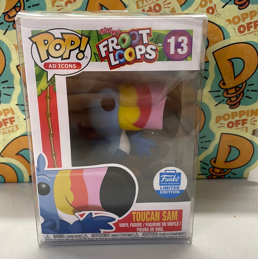 Pop! Ad Icons: Froot Loops- Toucan Sam (Funko Edition)