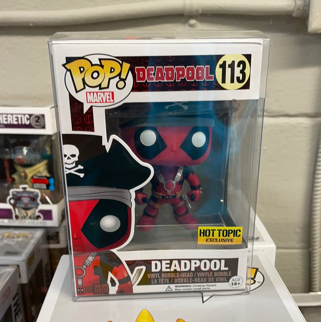 Pop! Marvel - Deadpool Pirate (Hot Topic)