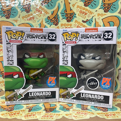 Pop! Comics: TMNT - Leonardo (PX - Chance of Chase)