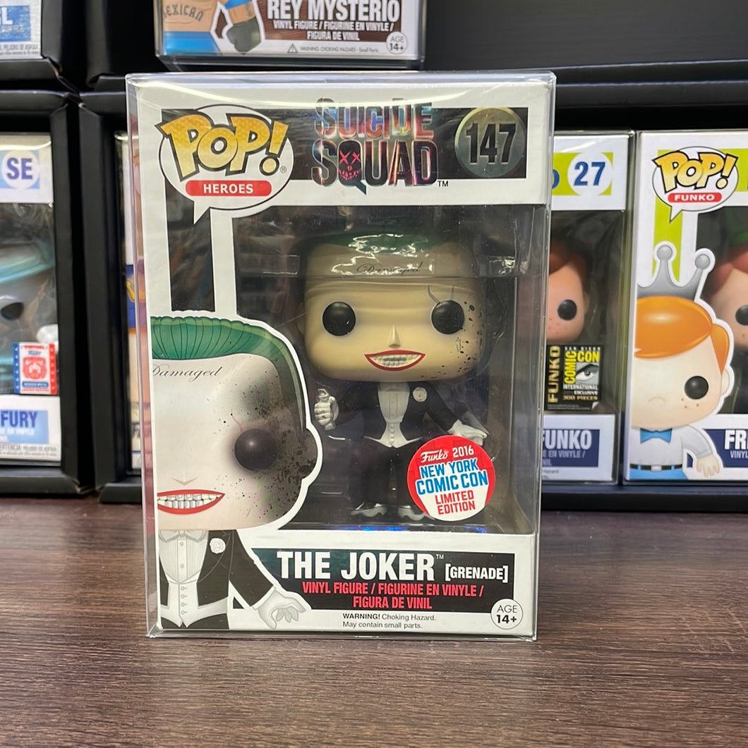 Pop! Heroes: Suicide Squad- The Joker (Grenade) (NYCC 2016)
