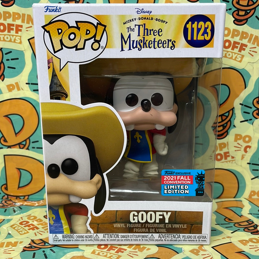 Pop! Disney: The Three Musketeers -Goofy (2021 Fall Convention Exclusive) 1123