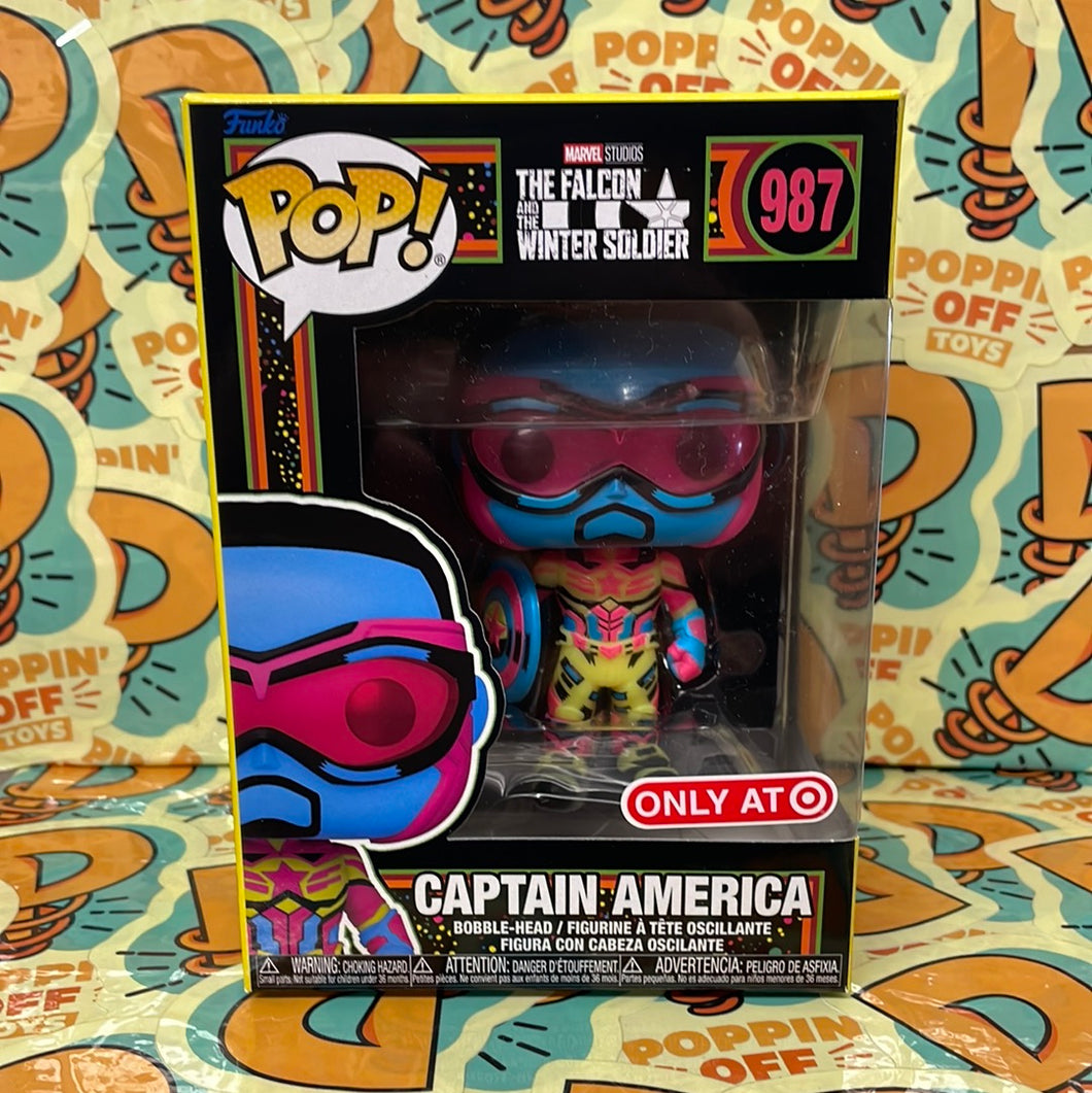 Pop! Marvel: The Falcon and the Winter Soldier - Captain America (Target Exclusive) 987