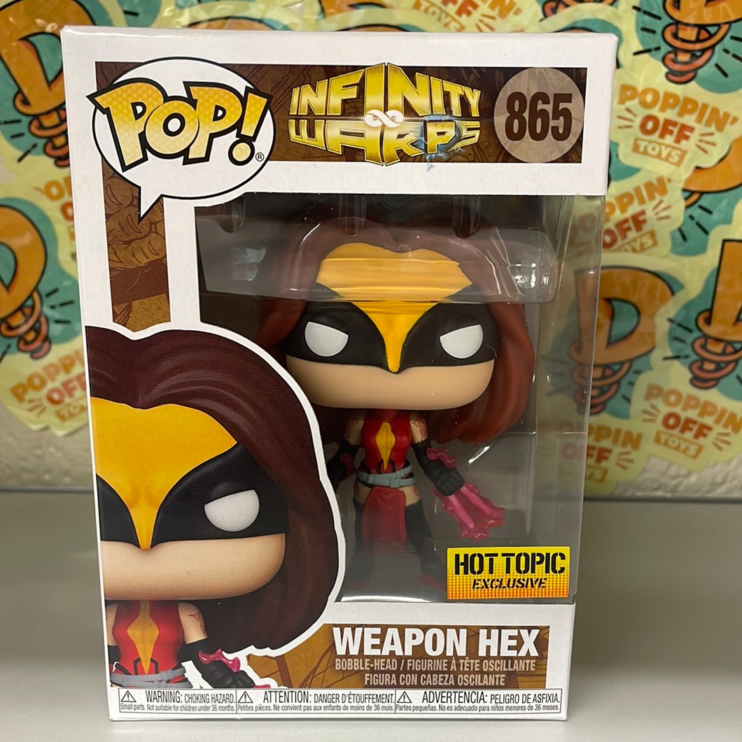 Pop! Infinity Warps: Weapon Hex (Hot Topic) 865