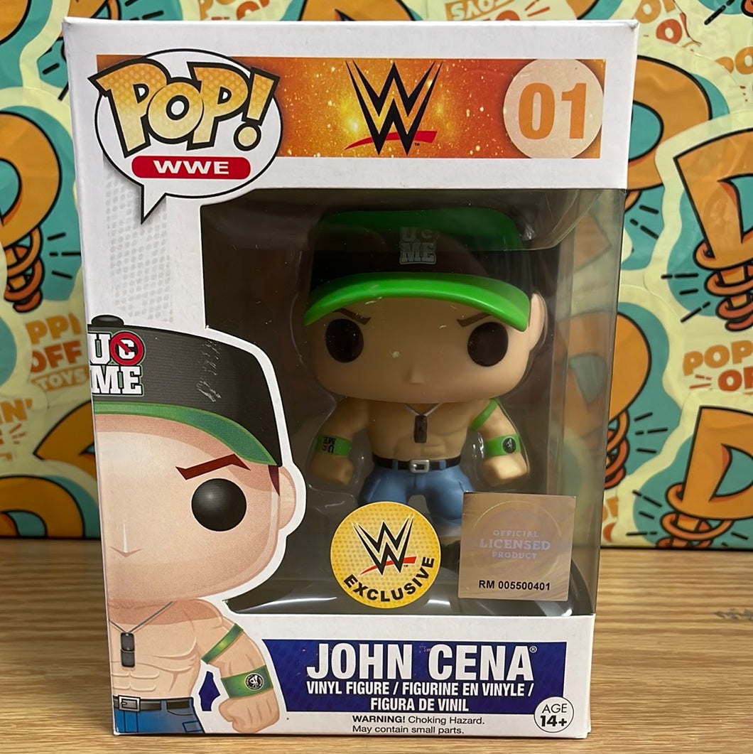 Pop! WWE: John Cena (Not Mint) (Green Hat) (WWE)