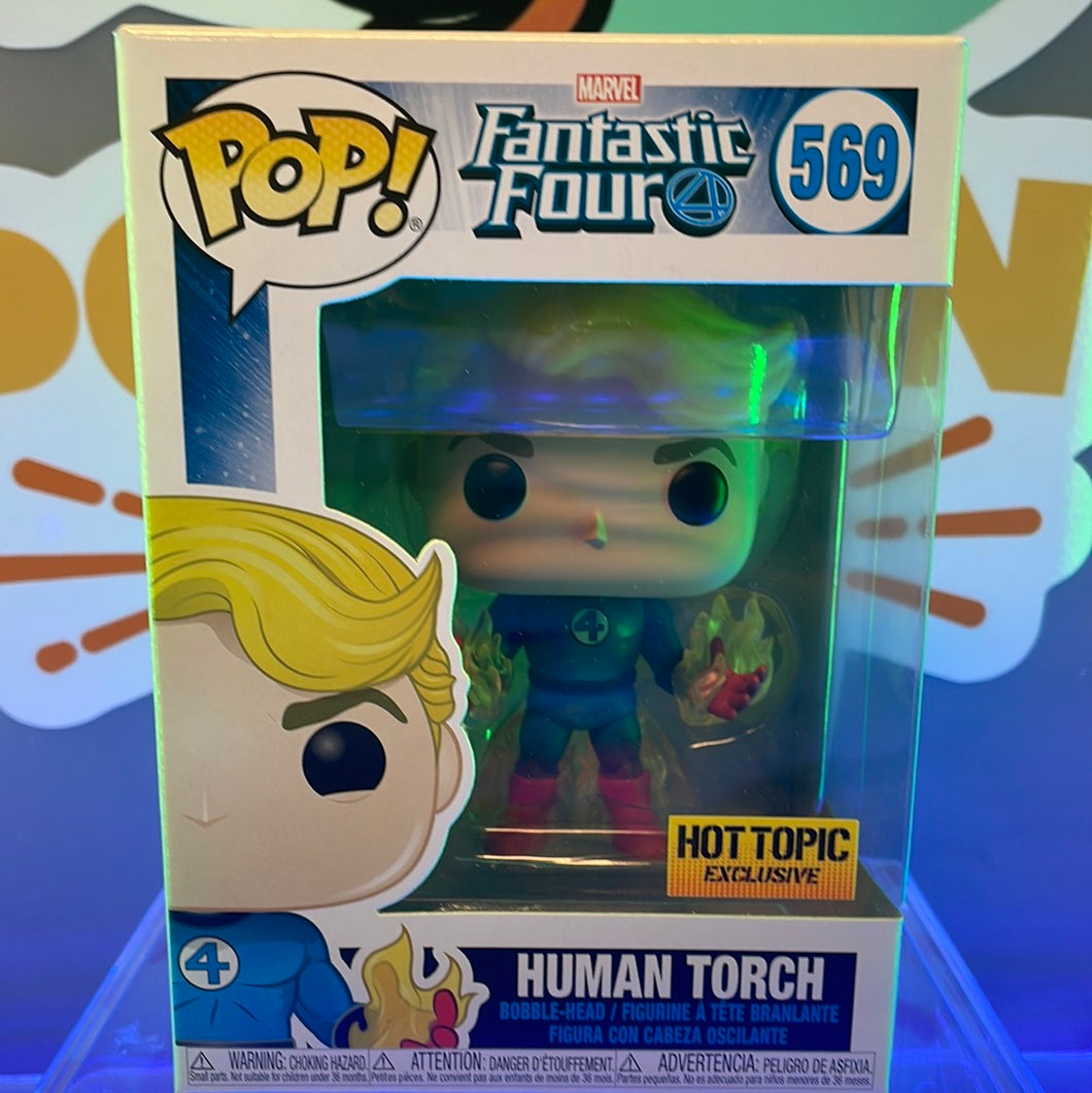 Pop! Marvel: Fantastic Four - Human Torch (Hot Topic)