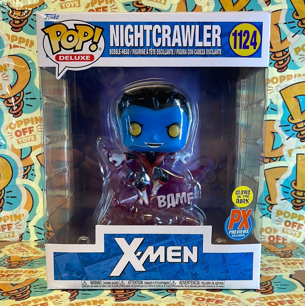 Pop! Deluxe: X-Men - Nightcrawler Teleporting (GiTD) (PX) – Poppin' Off Toys