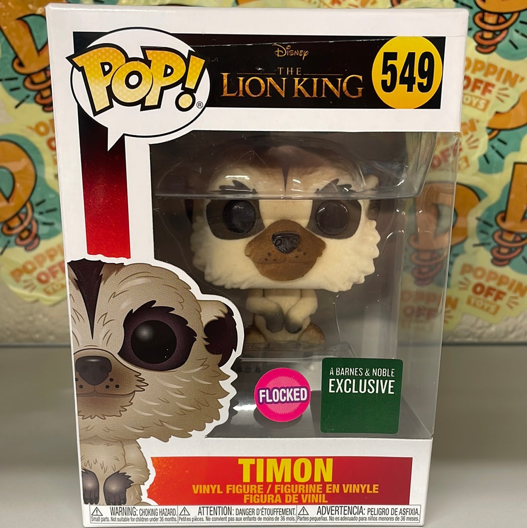 Pop! Disney: The Lion King - Timon (Flocked)
