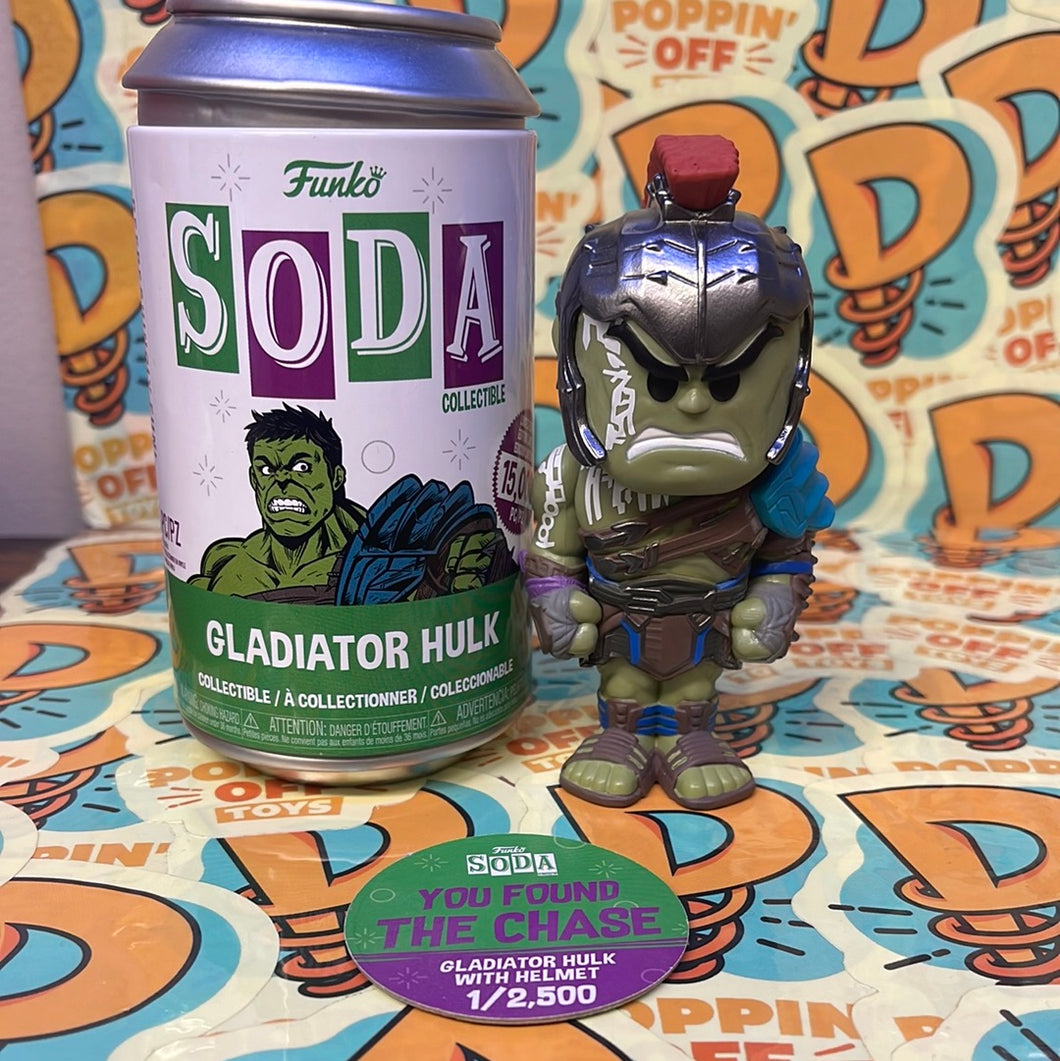 SODA: Marvel: Thor Ragnorok- Gladiator Hulk (Opened Chase)(With Helmet)