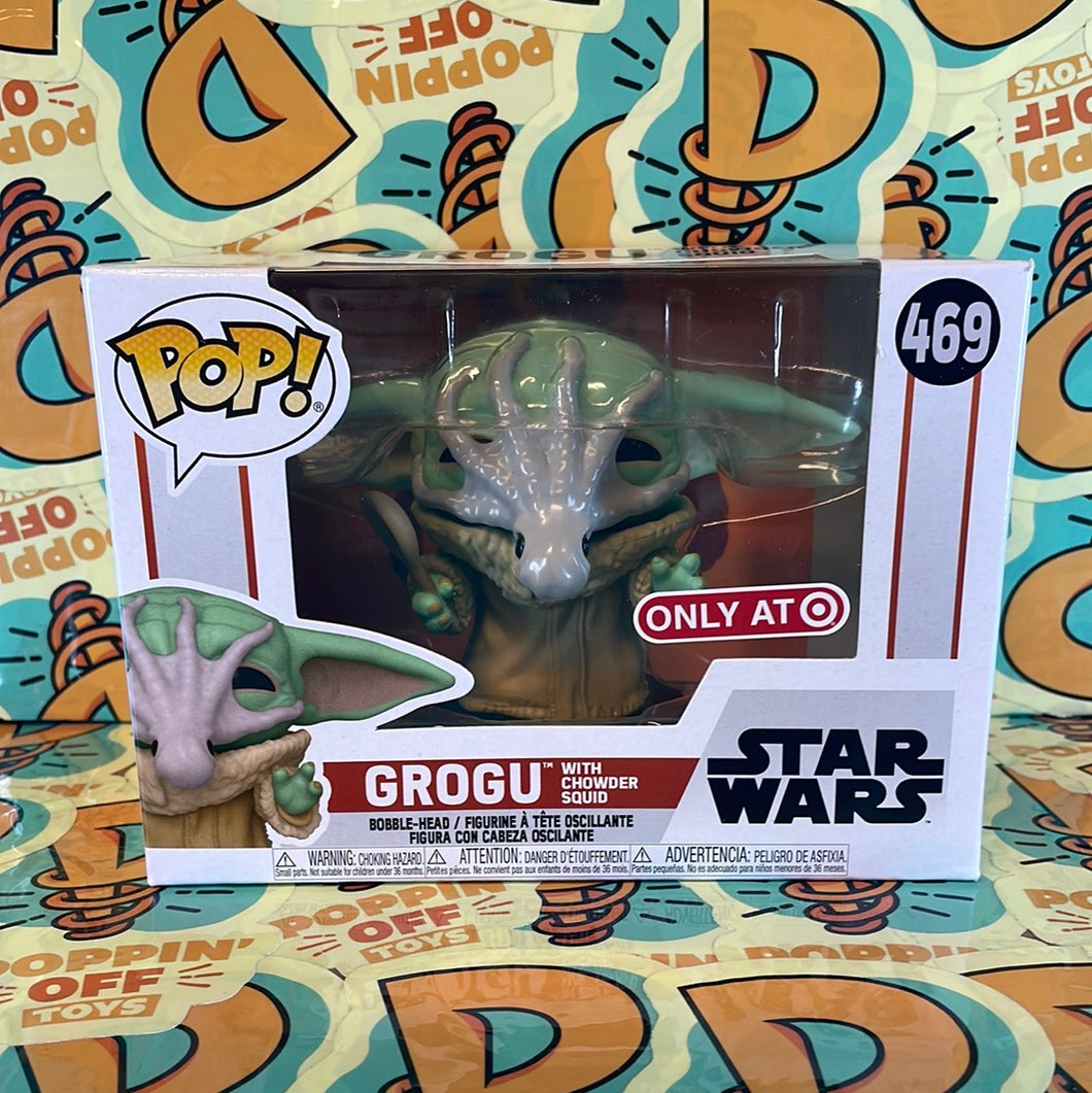 Pop! Star Wars: Grogu w/ Chowder Squid (Target Exclusive) 469