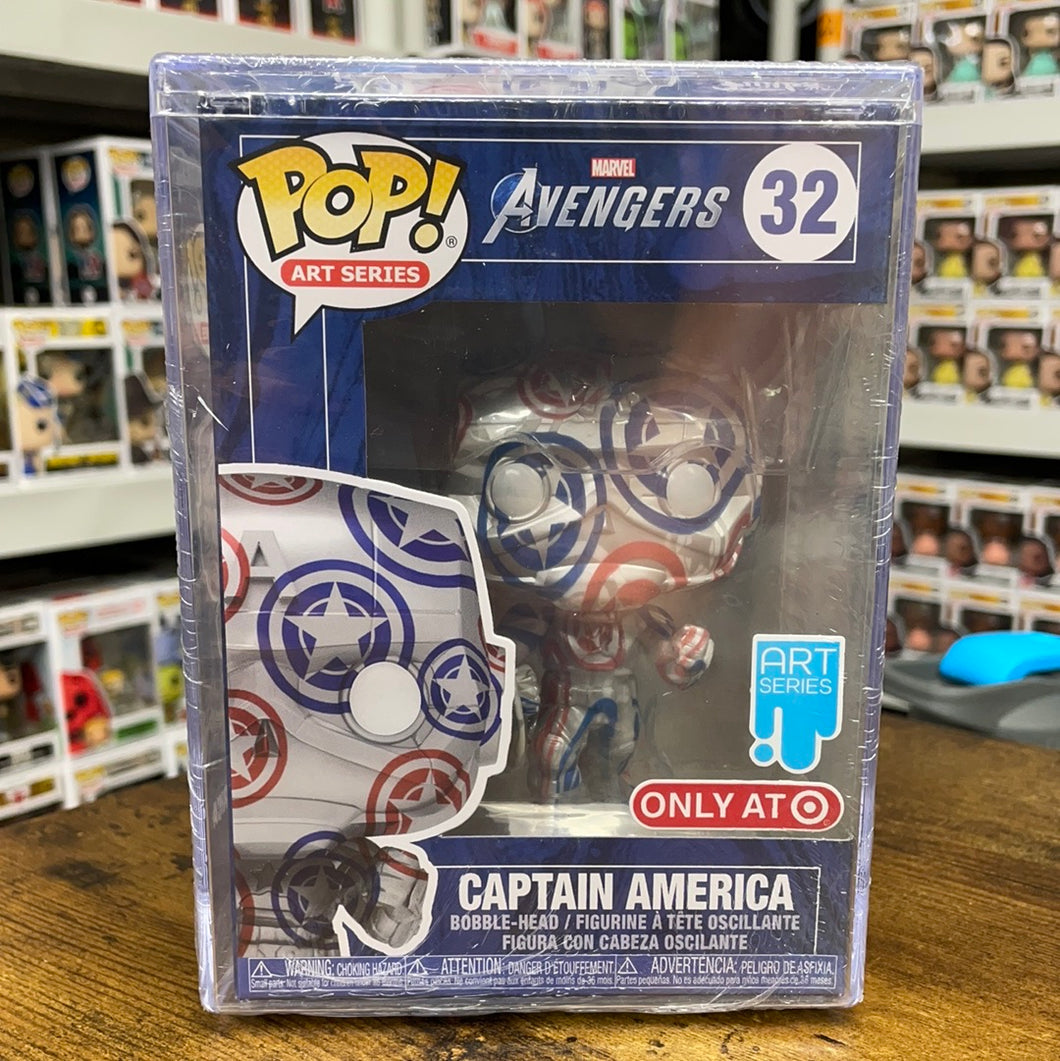 Pop! Art Series: Captain America (Target)