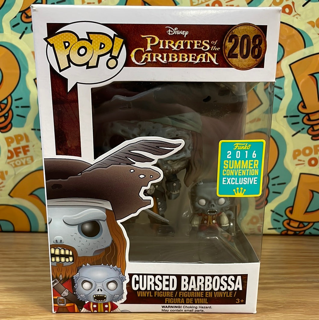 Pop! Disney: Pirates of the Caribbean - Cursed Barbossa (Summer)