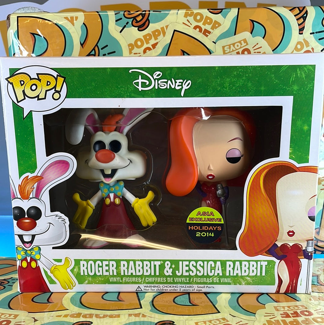 Pop! Disney: WFRR- Roger Rabbit & Jessica Rabbit (Asia Exclusive Holidays 2014)